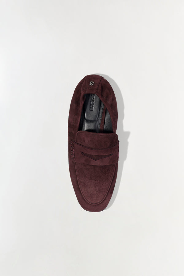 Jonathan Simkhai Danna Suede Loafer CACAO