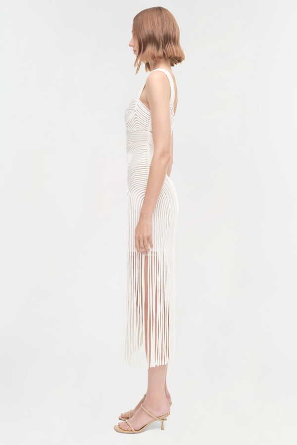 Jonathan Simkhai Darby Dress WHITE