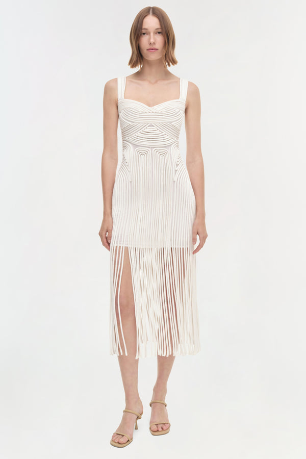 jonathan simkhai Darby Dress WHITE