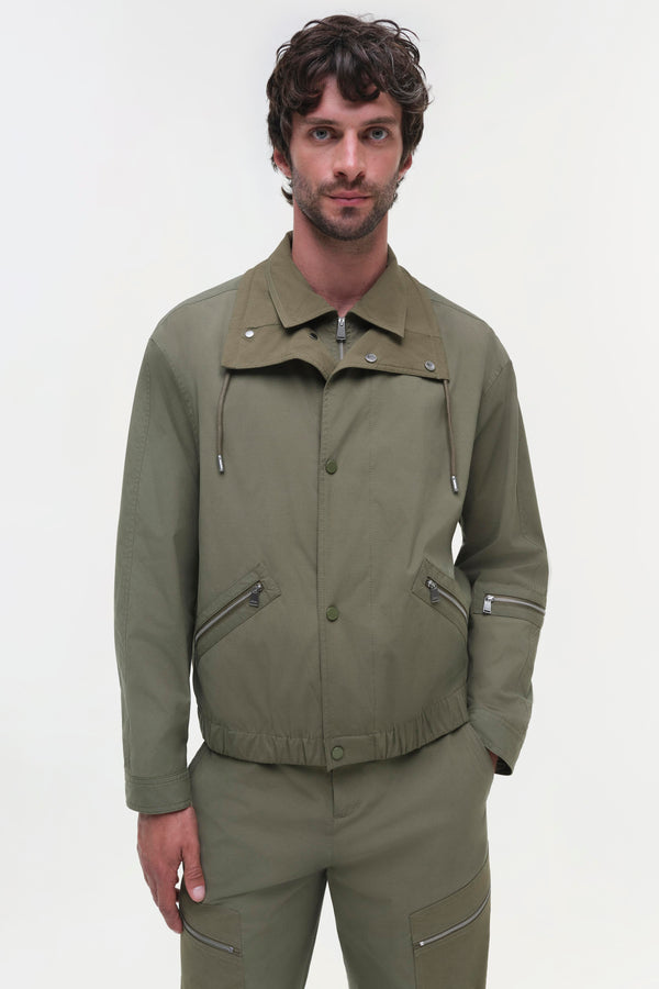 jonathan simkhai Donovan Jacket SPRING OLIVE