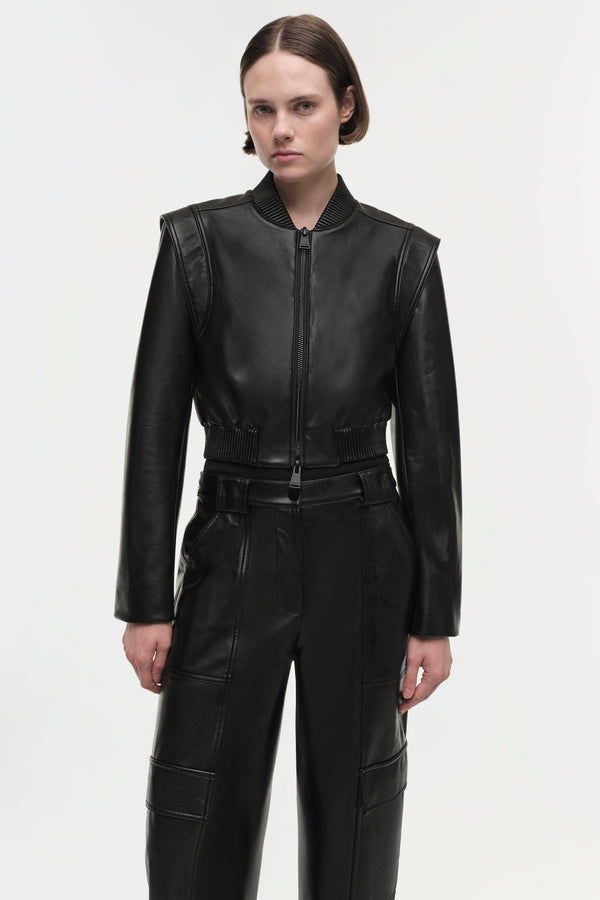 jonathan simkhai Doreen Jacket BLACK