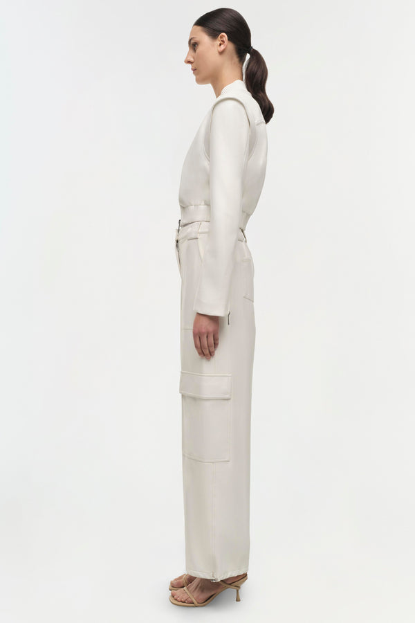 Jonathan Simkhai Doreen Jacket Ivory