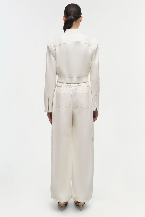 Jonathan Simkhai Doreen Jacket Ivory