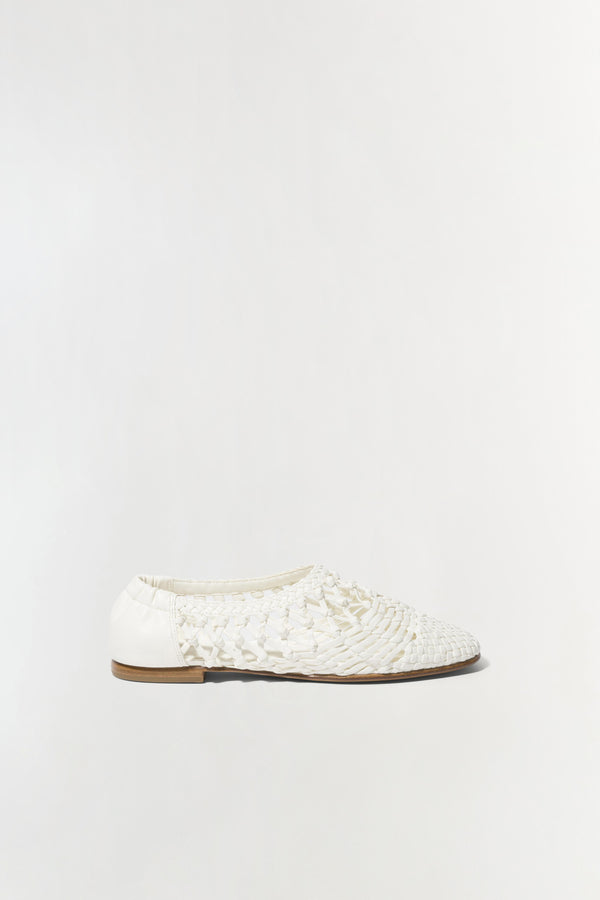 jonathan simkhai Eden Open Weave Flat Ivory