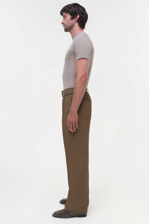 Jonathan Simkhai Elvis Trousers Olive