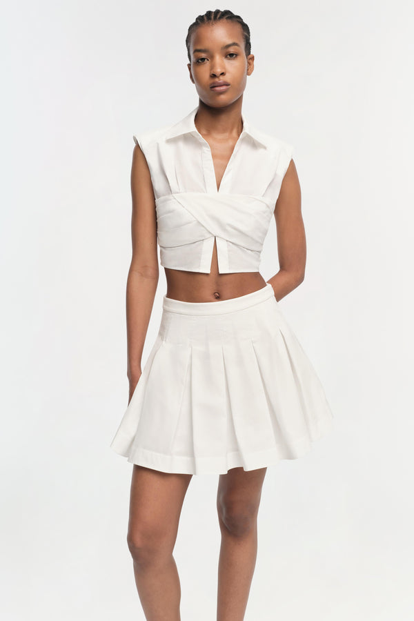 Jonathan Simkhai Emie Top WHITE