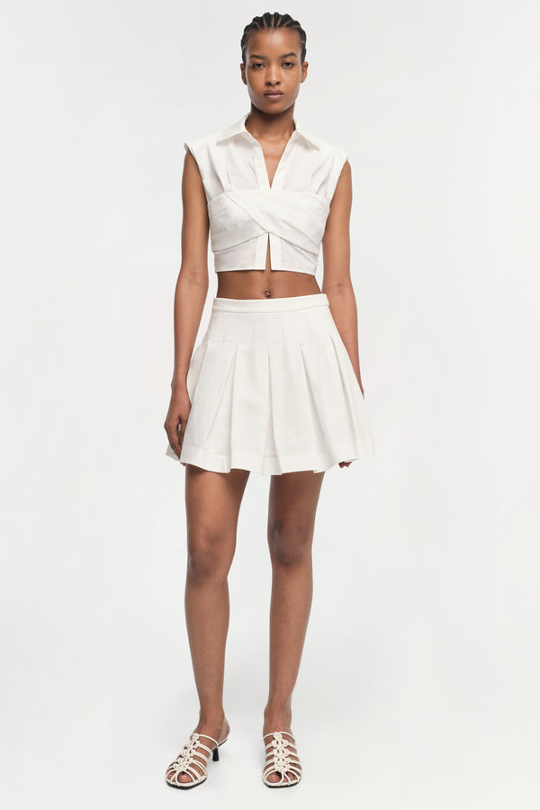 Jonathan Simkhai Emie Top WHITE
