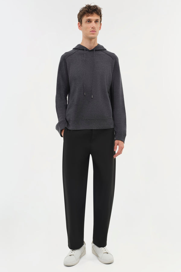 jonathan simkhai Eric Hoodie CHARCOAL MELANGE