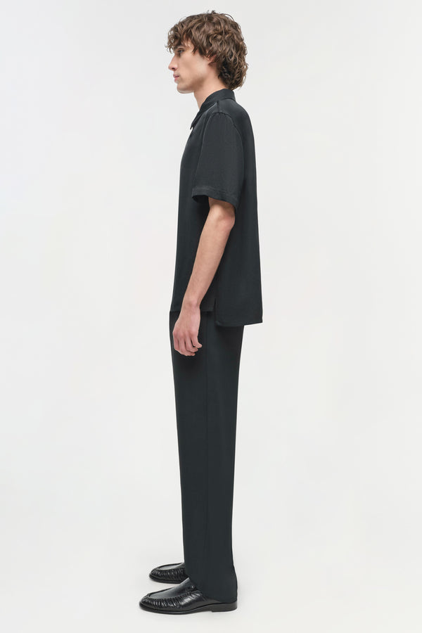 Jonathan Simkhai Ethan Zip Popover Black