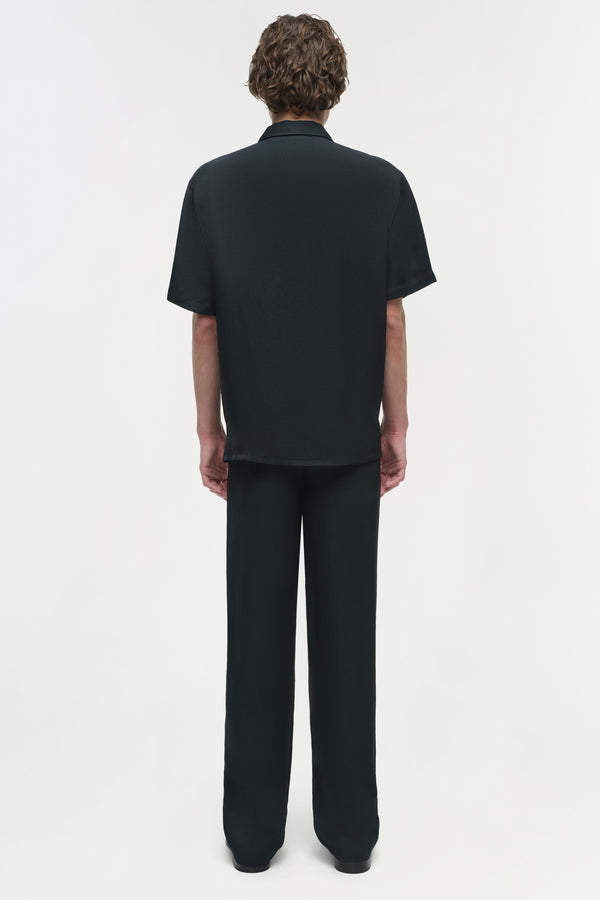 Jonathan Simkhai Ethan Zip Popover Black