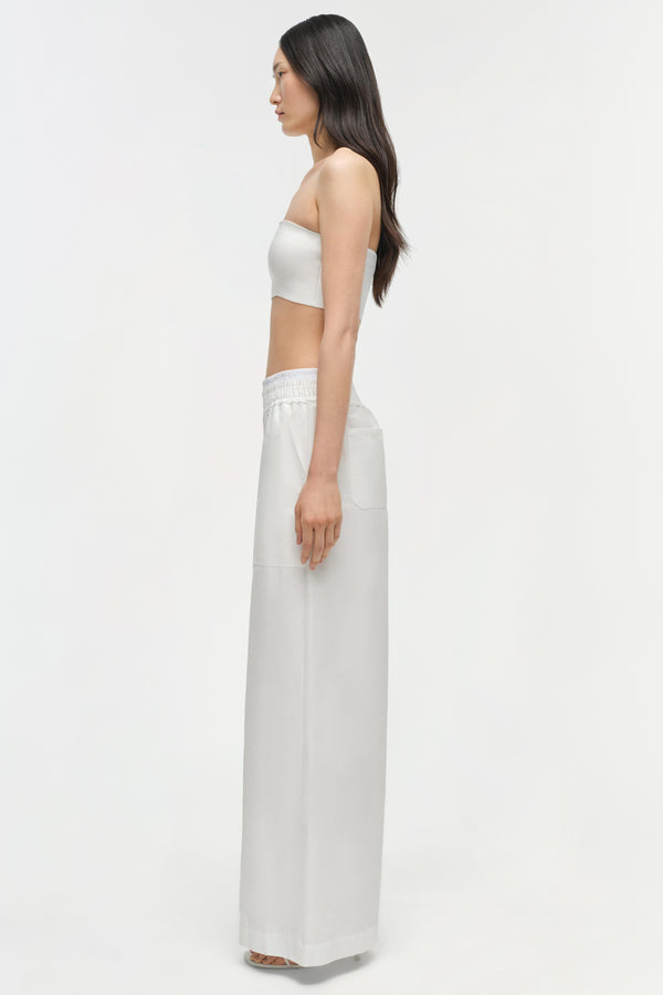 Jonathan Simkhai Falan Compact Knit Bralette Ivory