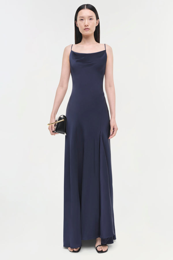 Jonathan Simkhai Finley Gown MIDNIGHT