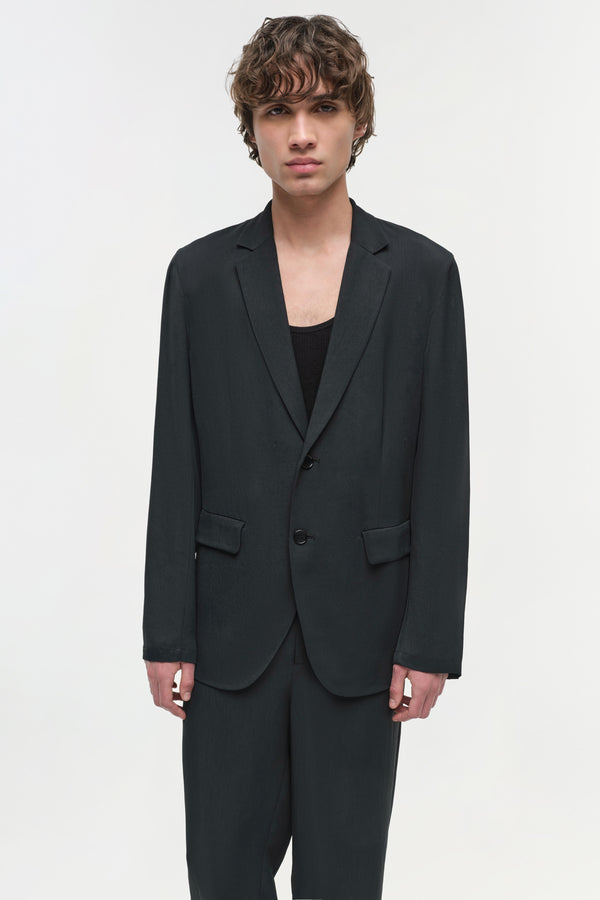 Jonathan Simkhai Gary Soft Blazer Black