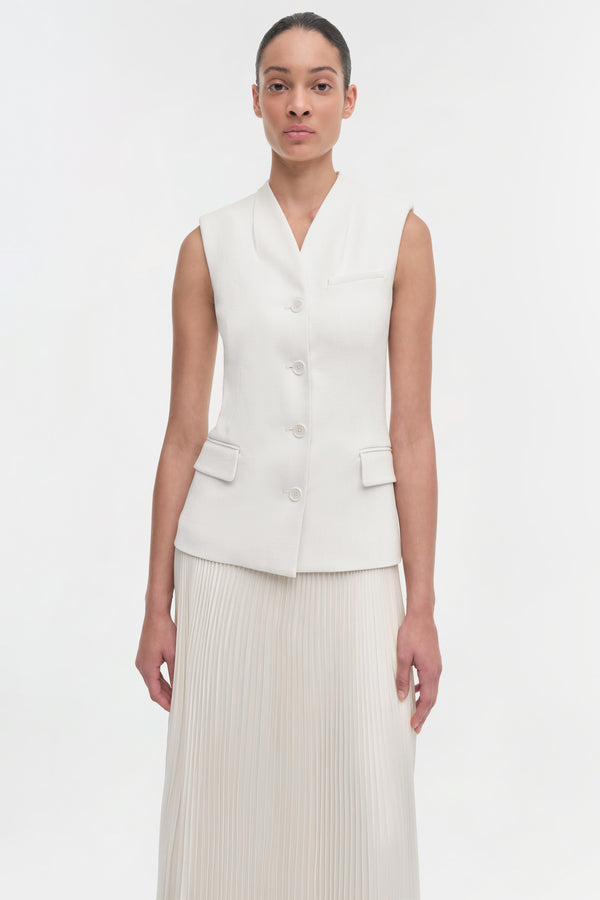 Jonathan Simkhai Georgina Dress WHITE