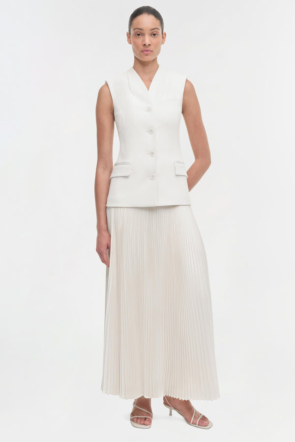 jonathan simkhai Georgina Dress WHITE