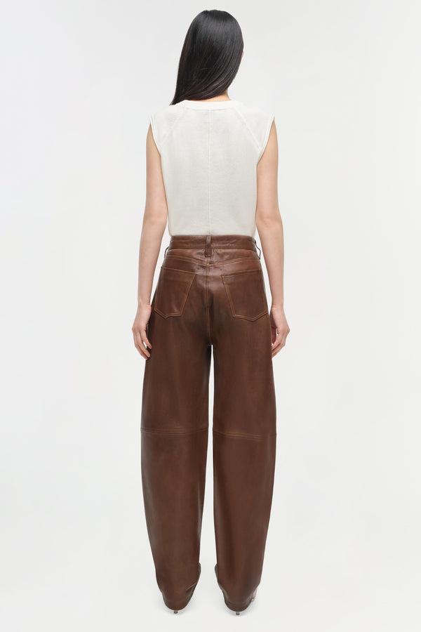 Jonathan Simkhai Hanson Cashmere Vest Ivory