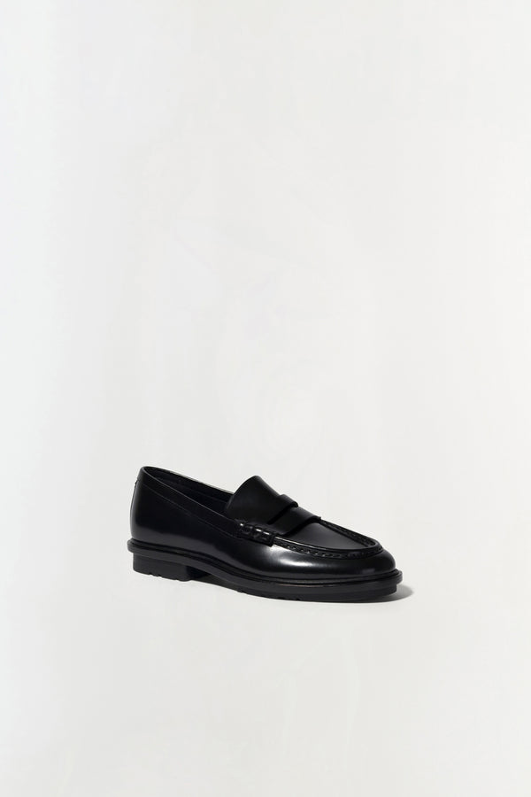 Jonathan Simkhai Harper Leather Loafer BLACK