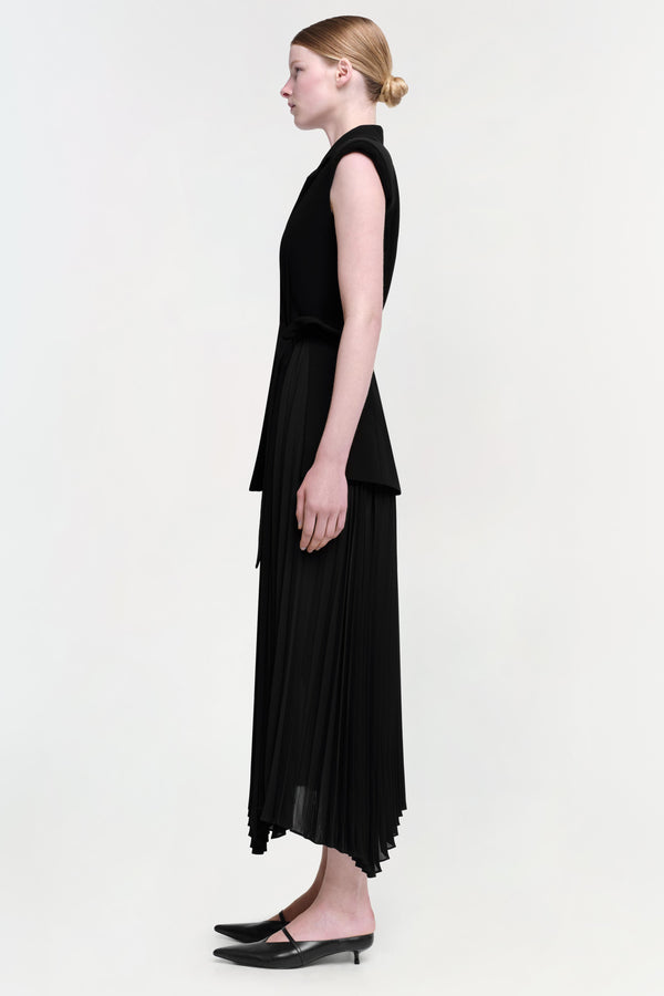 jonathan simkhai Helena Dress Black