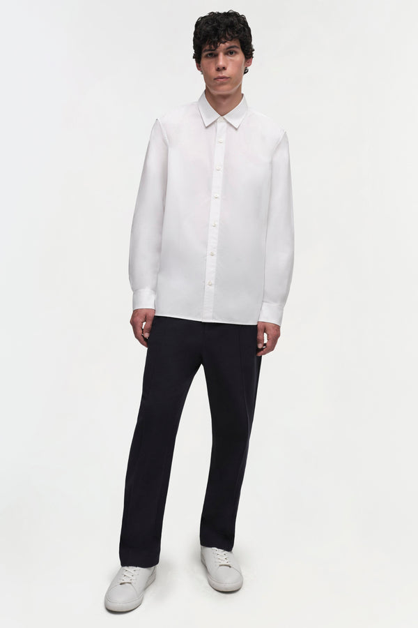 jonathan simkhai Hendrix Shirt WHITE