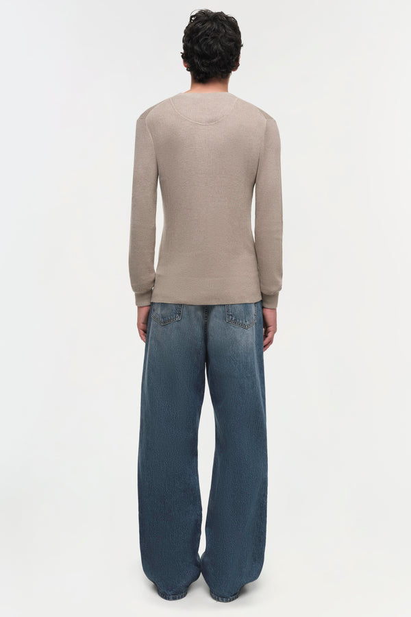Jonathan Simkhai Hezekiah Henley CASHMERE MELANGE