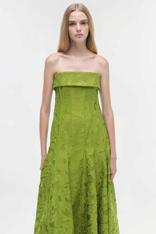 Jonathan Simkhai Imogen Dress Kiwi