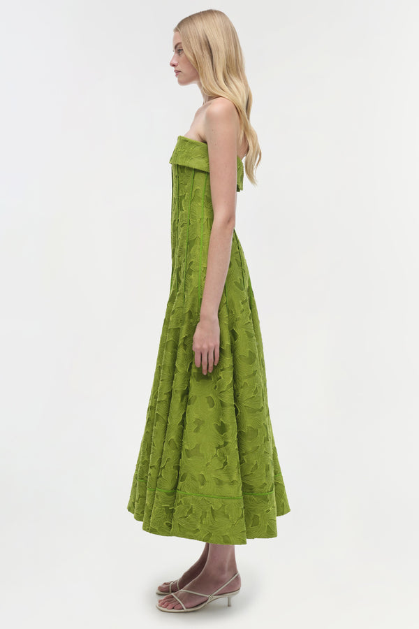 Jonathan Simkhai Imogen Dress Kiwi