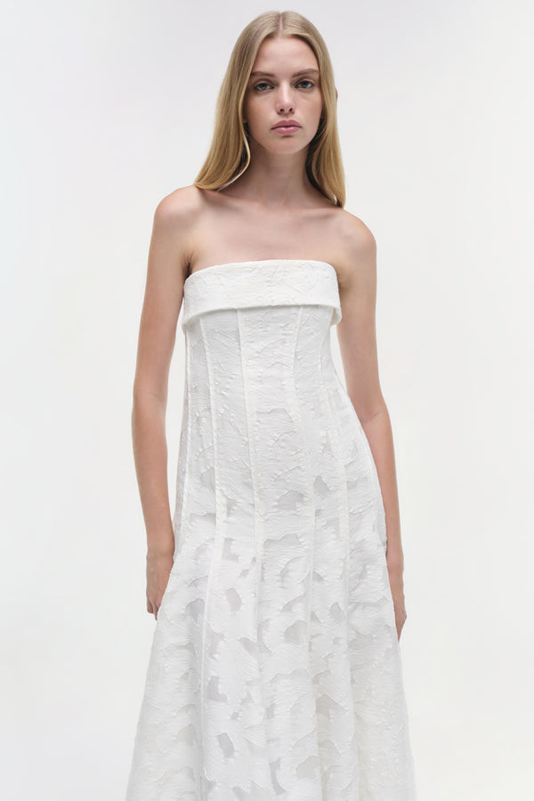 Jonathan Simkhai Imogen Dress WHITE