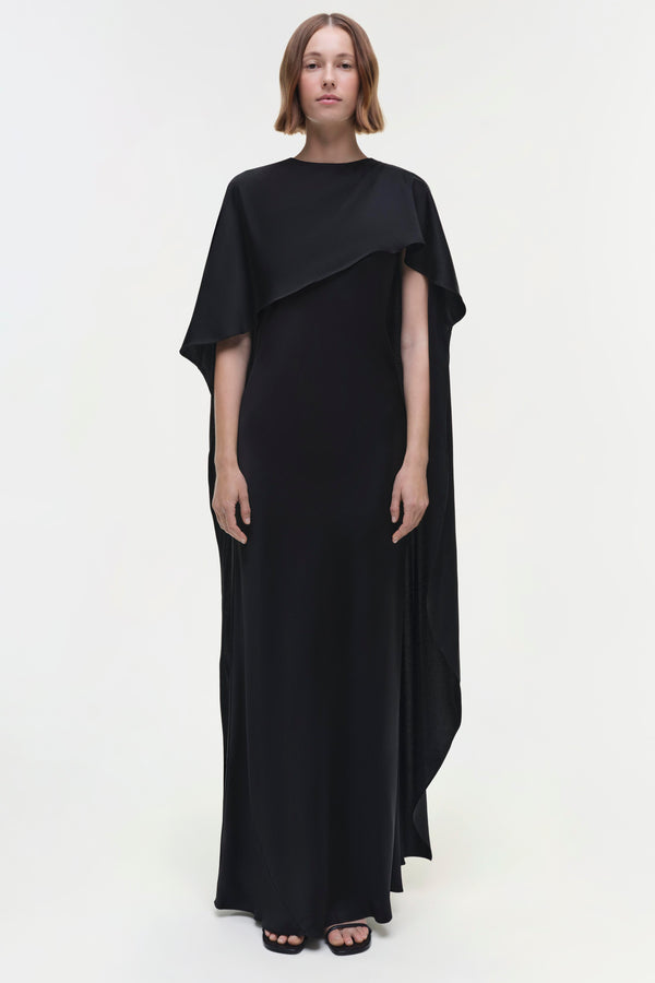 Jonathan Simkhai Izel Gown BLACK