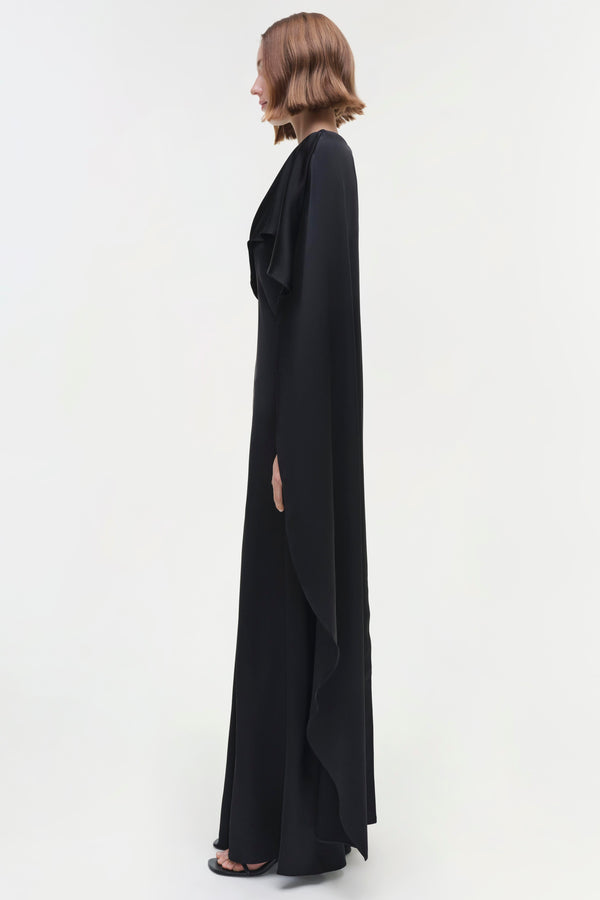 Jonathan Simkhai Izel Gown BLACK
