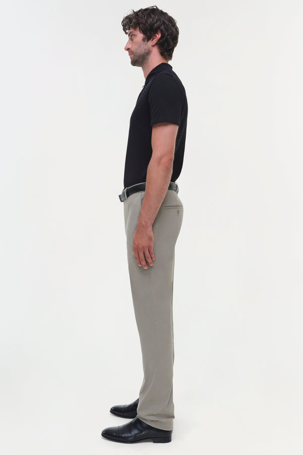 Jonathan Simkhai Jake Cotton Twill Trousers SAGE