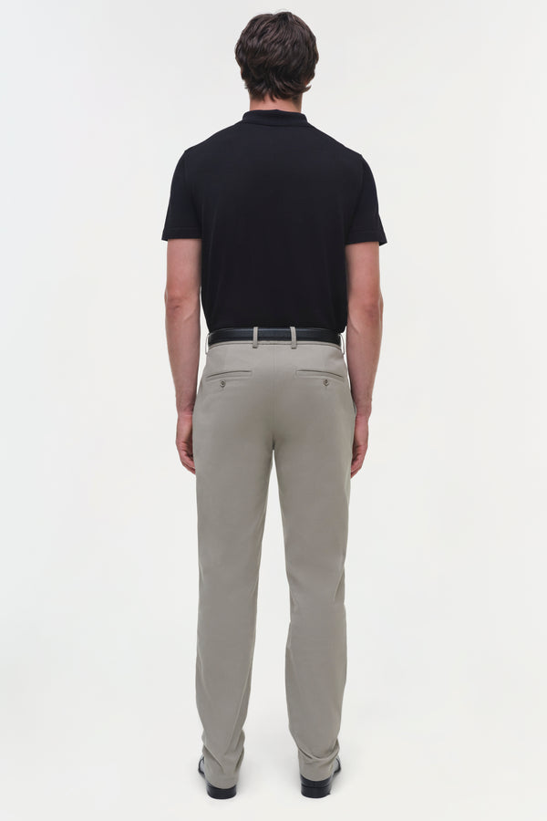 Jonathan Simkhai Jake Cotton Twill Trousers SAGE