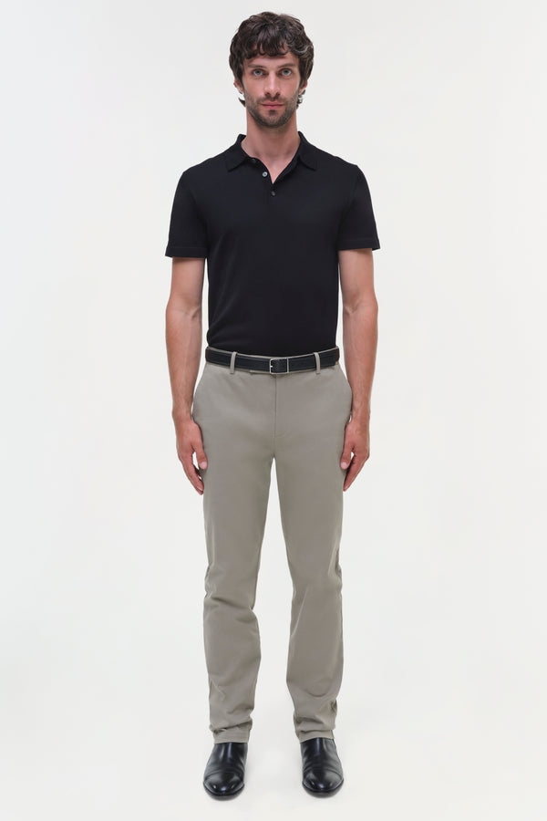 Jonathan Simkhai Jake Cotton Twill Trousers SAGE