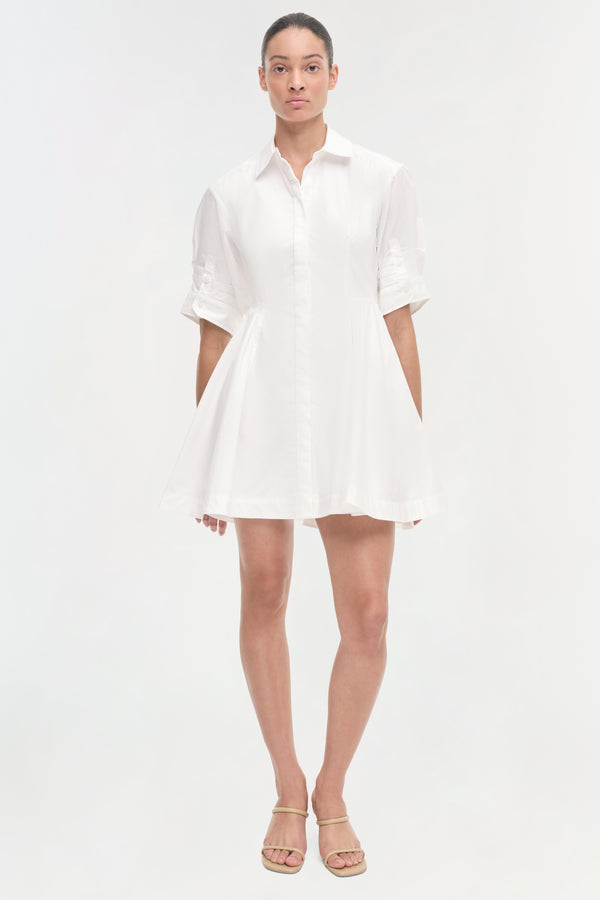 jonathan simkhai Jazzie Dress WHITE