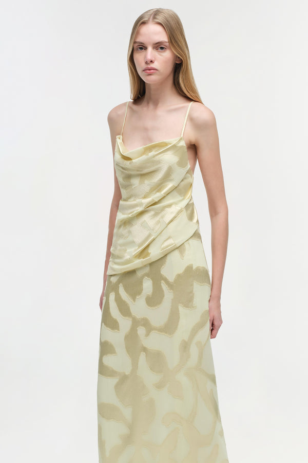 Jonathan Simkhai Jessa Gown SUNGLOW