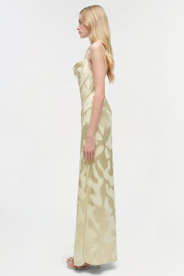 Jonathan Simkhai Jessa Gown SUNGLOW