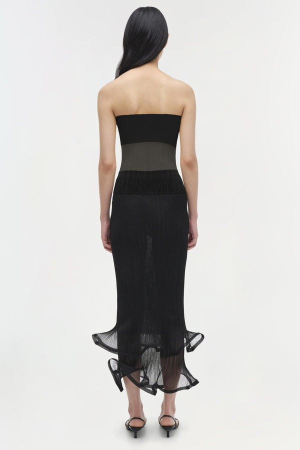 Jonathan Simkhai Kelso Skirt Black