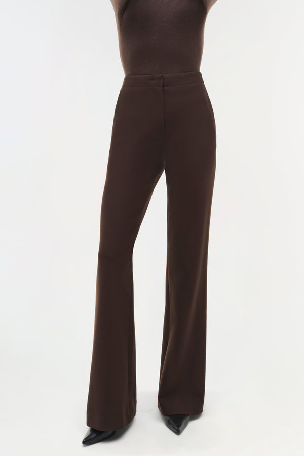 Jonathan Simkhai Kenna Trouser CHOCOLATE
