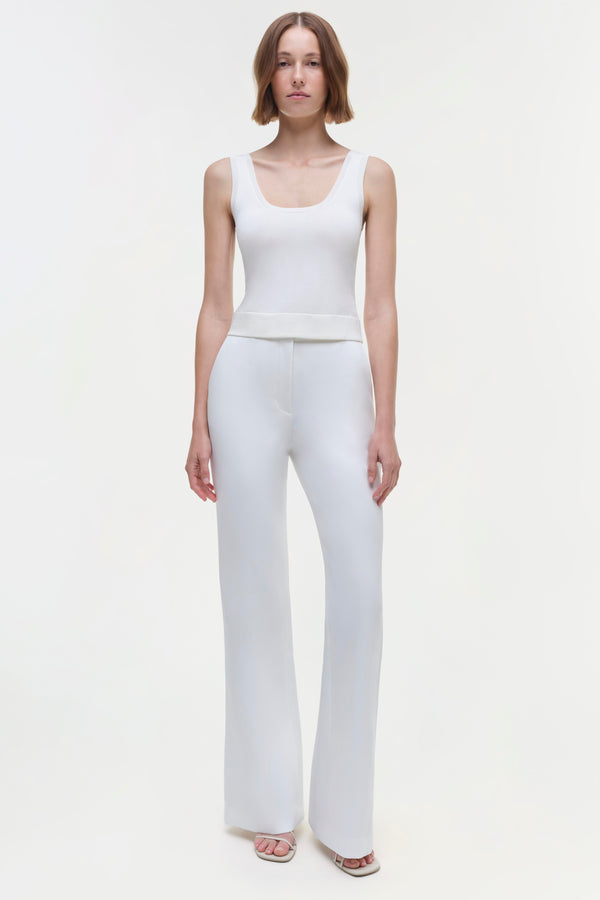 jonathan simkhai Kenna Trouser Ivory