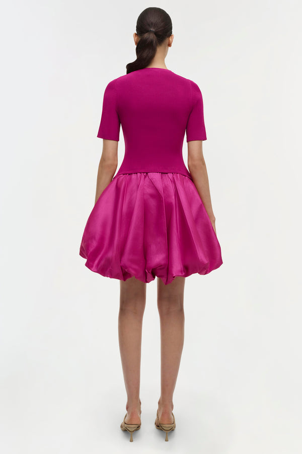 Jonathan Simkhai Kenny Dress Magenta