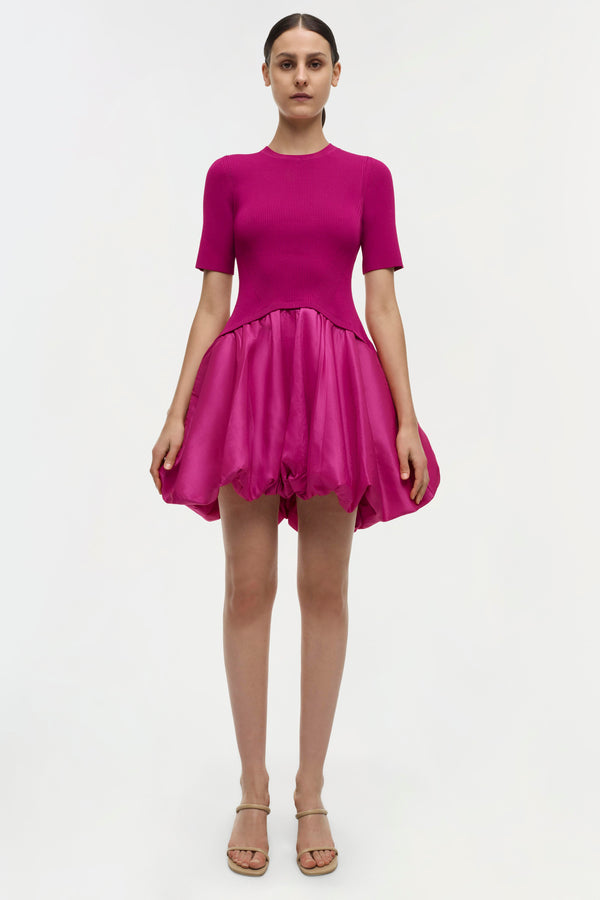 Jonathan Simkhai Kenny Dress Magenta