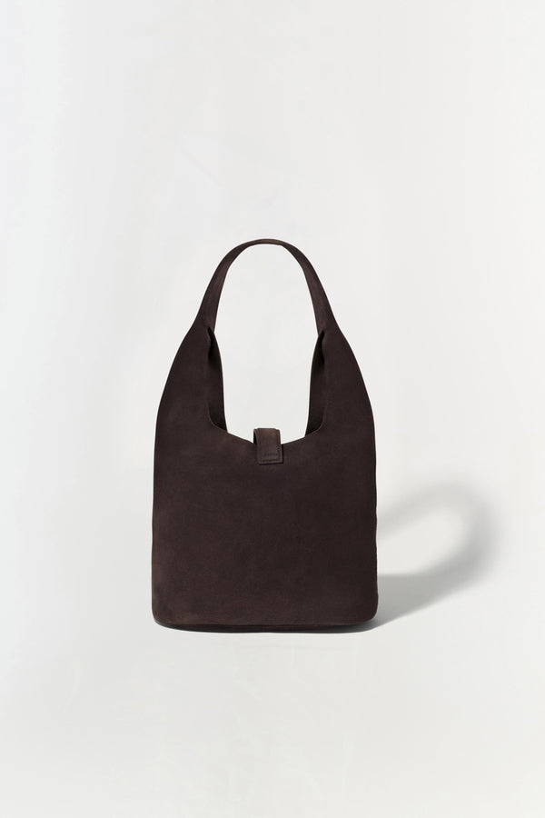 Jonathan Simkhai Khai Suede Bag CACAO
