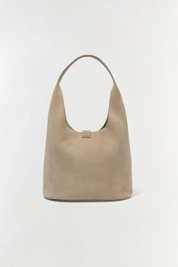 Jonathan Simkhai Khai Suede Hobo Bag DESERT