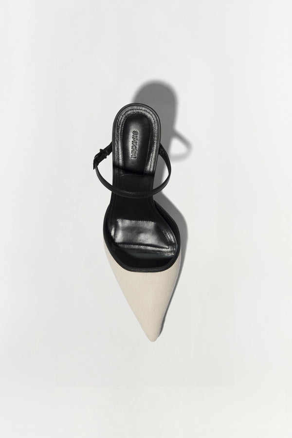 Jonathan Simkhai Kieran Pump BLACK IVORY
