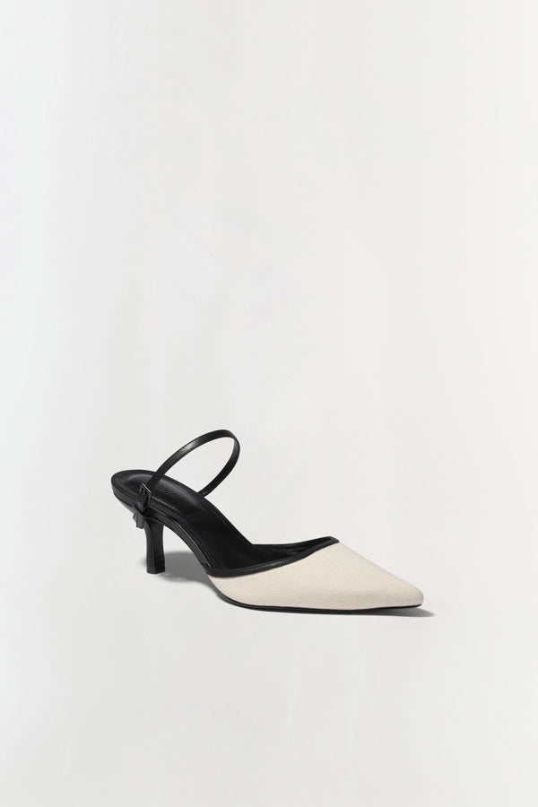 Jonathan Simkhai Kieran Pump BLACK IVORY