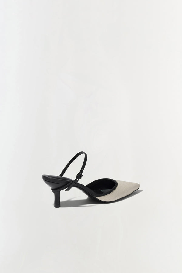 Jonathan Simkhai Kieran Pump BLACK IVORY