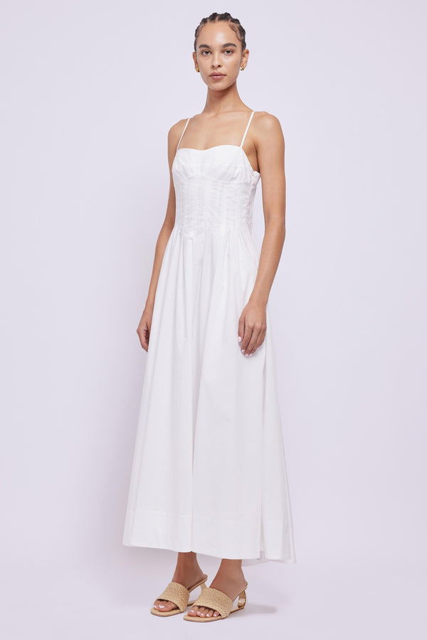 Jonathan Simkhai Kittiya Dress WHITE