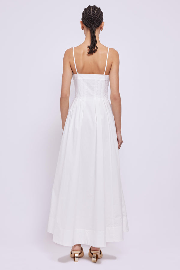 Jonathan Simkhai Kittiya Dress WHITE