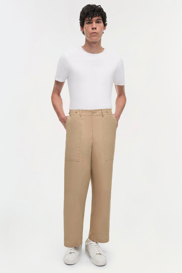 jonathan simkhai Kurt Pant Khaki