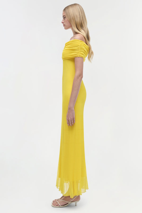 Jonathan Simkhai Laurelle Knit Maxi Dress SUNNY