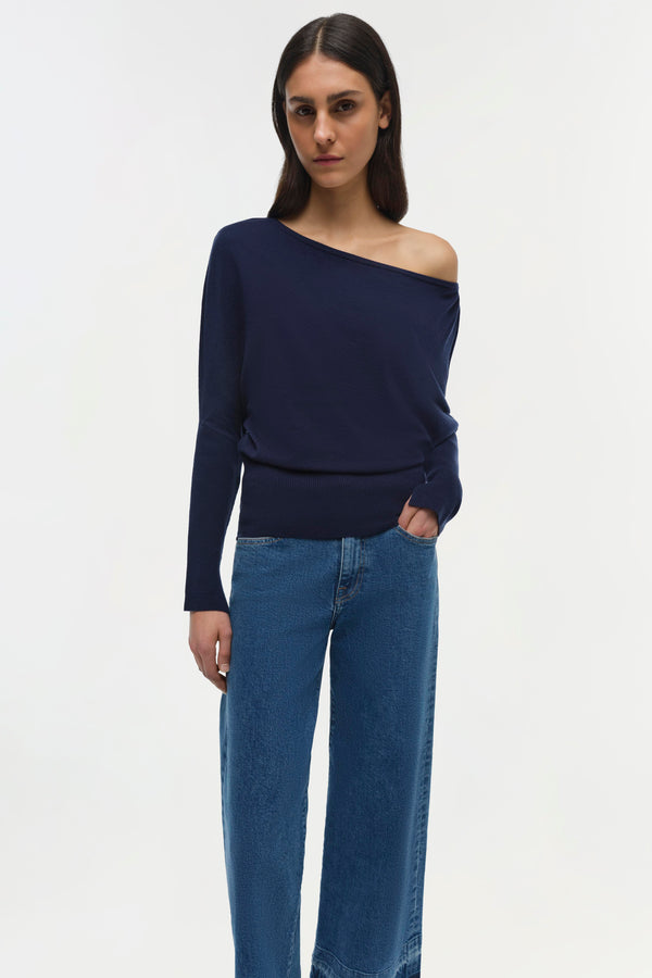 Jonathan Simkhai Lavina Sweater Midnight